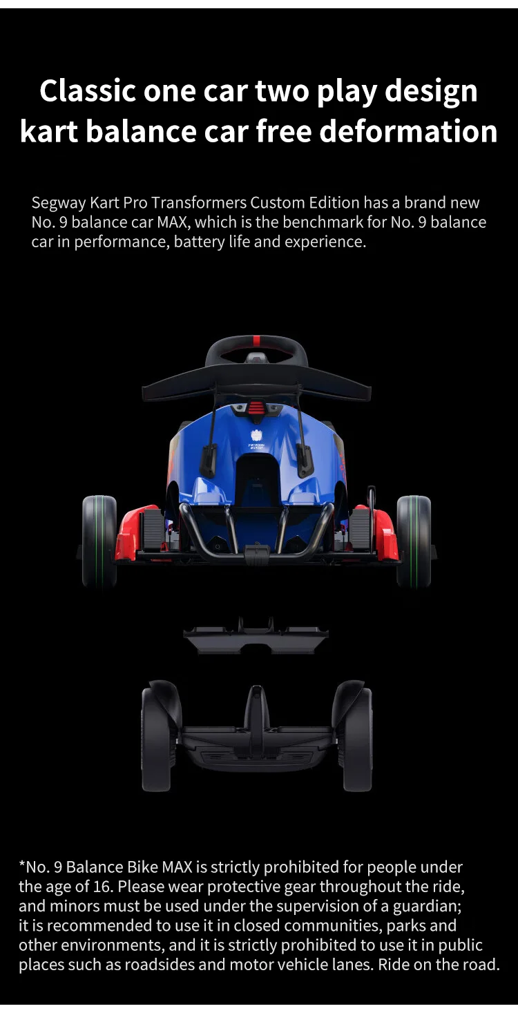 GoKart Pro Optimus Prime LE, Electric Gokart