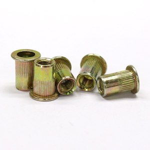 Rivet à tête plate à extrémité ouverte de haute qualité en acier fileté avec noyau coloré - Product Image 3