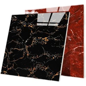 Moderne voll polierte glasierte Fliesen Lila Rot Dunkler Ziegel 60 X60 Form Fliesen für Wohnzimmer Esszimmer Boden Innenwand - Product Image 6