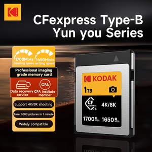 การ์ดหน่วยความจำกล้องถ่ายรูปความเร็วสูง Kodak 1TB CFexpress Type-B รุ่น Yun you สำหรับวิดีโอ 4K/8K - Product Image 5