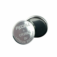 3v 210mAh de litio de LiMnO2 moneda botón batería CR2032