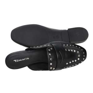 Mules pour femmes Tamaris, noires, talon de 1 cm, taille 40 - Product Image 6
