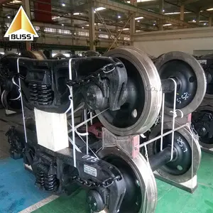 Rail Bogie Ho Train Spare Parts Railway HZ25-1520 Bogie Standard Railway Bogie Standard Gauge Wheel