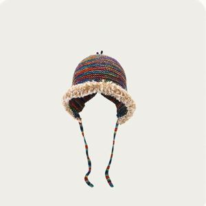 2025 High Quality Acrylic Winter <b>Knitted</b> Folding Beanie Hat <b>for</b> Men Women Fruit <b>Pattern</b> <b>for</b> Beach Business Scene to Keep Warm - Product Image 2