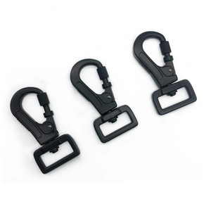 Anneau pivotant carré en alliage de zinc de haute qualité 21MM avec mousqueton à verrouillage à écrou - Product Image 2