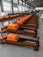 Usine nouveau Style haut de gamme noyer série Pilates réformateur Yoga équipement d'entraînement rétro Studio Machine
