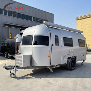 Wecare Chine Mobile Camping <span class=keywords><strong>caravane</strong></span> 4x4 hors route Camper Rv Voyage Remorque en aluminium Camping-car à vendre - Product Image 1