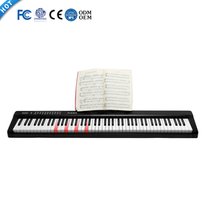 Instrument de musique <span class=keywords><strong>piano</strong></span> Orgue électronique Synthétiseur 88 touches <span class=keywords><strong>Piano</strong></span> numérique Clavier MIDI <span class=keywords><strong>Piano</strong></span> portable pour débutants - Product Image 6