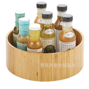 Modern minimalist wooden storage box <b>for</b> home kitchen <b>spice</b> <b>jars</b>, desktop wine and beer storage organizer. - Product Image 5