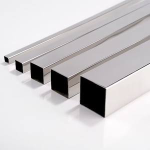 하이 퀄리티 40x60mm 직사각형 파이프 정사각형/직사각형 반원 아연 도금 골판지 스틸 사각형 튜브 - Product Image 1