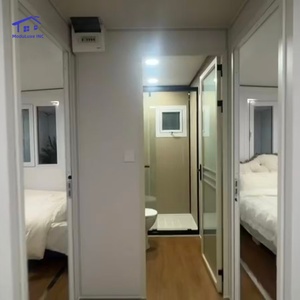 Maison conteneur préfabriquée moderne de 20 pieds ou 40 pieds, mobile et extensible, avec 2, 3 ou 4 chambres, villa préfabriquée portable pour l'extérieur - Product Image 5