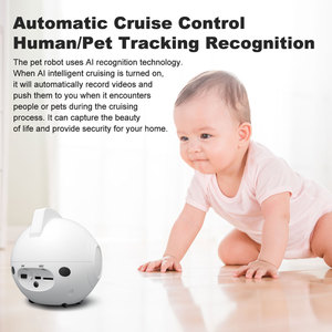 Thông minh Pet Robot máy ảnh laser không dây trêu chọc 4MP ai tự động theo dõi máy ảnh app điều khiển từ xa <span class=keywords><strong>Camera</strong></span> An Ninh với Tumbler thiết kế - Product Image 4