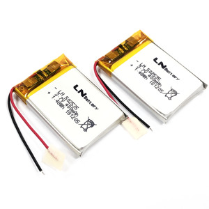 Iec62133 인증 충전식 폴리머 리튬 이온 셀 평면 배터리 502535 802035 와 400Mah 3.7V <span class=keywords><strong>Lipo</strong></span> 배터리 - Product Image 4