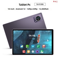 Tablet Android 15 MTK HD 10,1 inci dengan panggilan 4G Sim, Tablet PC Gaming Terlaris