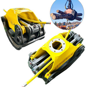 หัวจับต้นไม้สำหรับรถขุด หัวจับต้นไม้พร้อมเลื่อย  เครื่องจักรป่าไม้ - Product Image 1