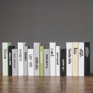 Nordique fait à la main personnalisé livre relié impression luxe décoratif Table basse <span class=keywords><strong>livres</strong></span> ensemble pliable Vogues décoration casier livre - Product Image 2