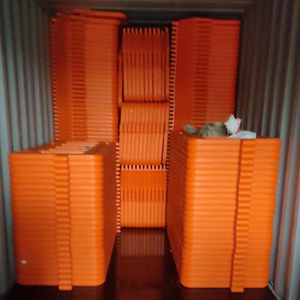 Barrière <span class=keywords><strong>de</strong></span> circulation imbriquée - Clôture en plastique PE durable pour zones <span class=keywords><strong>de</strong></span> construction routière - Product Image 4