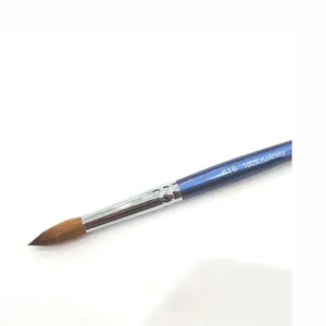 双头指甲油笔沙龙专用双用途黄褐色画线光疗亚克力聚凝胶指甲粉刷 - Product Image 1