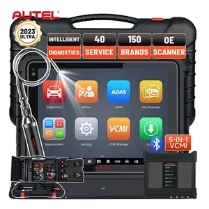 Autel MaxiSys Ultra VCMI araba teşhis tarayıcı otomotiv ECU kodlama programlama aracı Autel Maxisys Ultra J2534 Oscilloscop