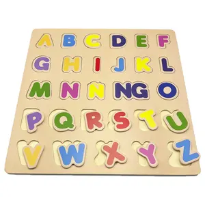NERS Engineered Wood Material Filipino Alphabet Puzzle Uppercase Letters