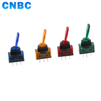 Interrupteur à bascule automobile 12V 3 broches ON-OFF avec lumière LED DC12V 20A SPST