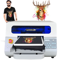Imprimante DTG A3 automatique pour l'impression de t-shirts, machine de prétraitement DTG