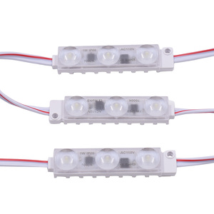 Módulos LED de 110V al por mayor AC220V 1W Smd2835 IP68 módulo impermeable superbrillante para señales al aire libre voltaje de entrada DC 12V - Product Image 4