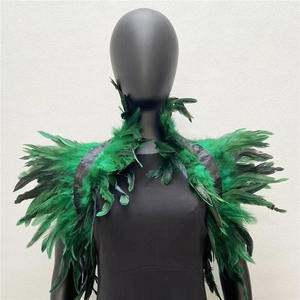 Nuevo Chal <span class=keywords><strong>de</strong></span> Plumas Teñidas para Hombre <span class=keywords><strong>2023</strong></span>, Lencería, Disfraz <span class=keywords><strong>de</strong></span> Plumas Ajustable para Halloween, Carnaval, Rave, Espectáculo Navideño, Burning Man - Product Image 5