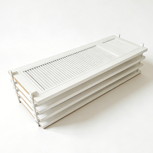 Tende Veneziane in <span class=keywords><strong>Legno</strong></span> Non Finite con Primer Bianco per Decorazione Villa, Ristrutturazione Camere d'Albergo - Product Image 6