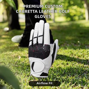 Guante Deportivo Suave para Hombre, para Mano Izquierda, Tejido Súper Transpirable, Gel Suavizante para la Cara, para Golf al Aire Libre, Logotipo Personalizado OEM - Product Image 5