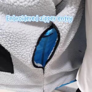 Roupão de Banho Impermeável Forrado com Fleece para Adultos, Ideal para <span class=keywords><strong>Surf</strong></span>, Praia e Natação - Product Image 4