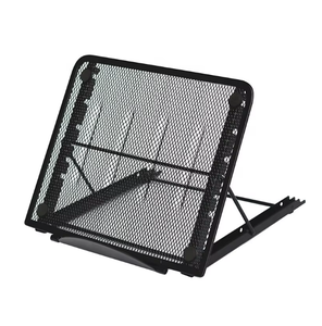Desktop Adjustable Height Metal Mesh Laptop <b>Tablet</b> Notebook <b>Stand</b> Cooling Steel Laptop <b>Stand</b> - Product Image 4