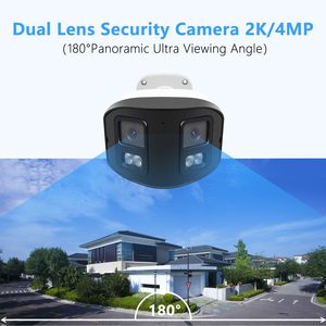<span class=keywords><strong>8MP</strong></span> ống kính kép 180 độ toàn cảnh HIK tương thích <span class=keywords><strong>IP</strong></span> PoE an ninh máy ảnh colorvu IP67 hai chiều âm thanh ngoài trời cctv Bullet <span class=keywords><strong>Camera</strong></span> - Product Image 3