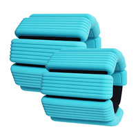 YETFUL Bracelet de fitness en silicone à rayures verticales, plusieurs couleurs macaron, pour poignet et cheville