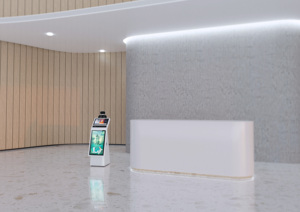 STARMATE Çin Yüksek Teknoloji Reklam Gösterimli Akıllı Robot Resepsiyon Robotu Restoran Otel Alışveriş Merkezi Rehberlik İnsansı Robot - Product Image 2