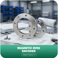 Encodeur à anneau magnétique haute précision série RTD 5V avec entraînement par axe creux pour moteur CNC et ascenseur