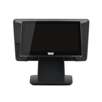 Systèmes de point de vente tout-en-un à double écran tactile de haute qualité, 15,6 pouces, Windows 10, caisses enregistreuses, terminaux de point de vente