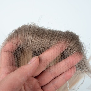 ท็อปเปอร์ผมแท้ 12x2 HD Lace Hairline  โซลูชั่นที่ดีที่สุดสำหรับผมบางบริเวณไรผม  ท็อปเปอร์ผมแท้ 100% สำหรับผู้หญิง - Product Image 3