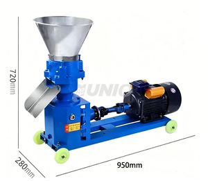 เครื่องอัดเม็ดอาหารสัตว์ประสิทธิภาพสูงรุ่นใหม่ 60-80 กก./ชม. ใช้ไฟฟ้า 220V ผลิตจากเหล็กกล้าคาร์บอน ทนทาน สำหรับอาหารสุกร - Product Image 4