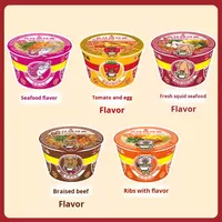 Wan Zai Fried Mini Instant Noodles 24-Cup Boxes 340g 8 Flavors Ready-To-Eat Late-Night Snacks