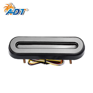 ไฟเลี้ยวรถบรรทุกแบบสองสี 4 ฟังก์ชั่น 58 หลอด LED ขนาด 4.92 นิ้ว พร้อมไฟเบรกและไฟเลี้ยวแบบไหลตามลำดับที่ตั้งค่าได้ - Product Image 4