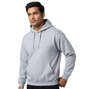 Sudaderas con capucha para hombre y mujer, sudaderas informales de primavera y otoño, sudaderas con capucha de color sólido, sudadera gris extragrande para hombre - Product Image 1