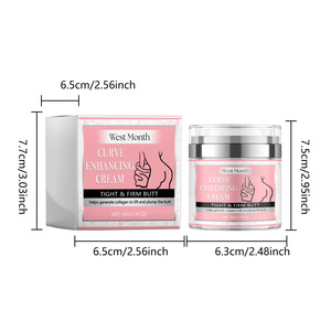 West and Month Bigger Butt Lift Hip Lift up Crème d'amélioration des fesses Crème d'agrandissement des fesses - Product Image 6