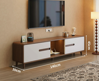 Meuble TV moderne, meuble de rangement pour salon, table basse extensible, combinaison de meubles TV pour chambre et hôtel