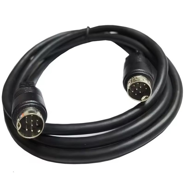 S-Video Mini DIN 9Pin TV Audio Cable 9-pin S-terminal Cable for Game Console Sound Cards, Audio Devices, and Set-top Boxes