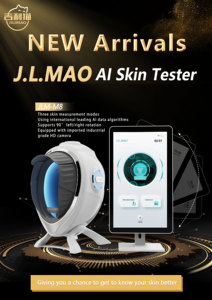 Nouvel analyseur intelligent 2-en-1 IA 3D du visage, du cuir chevelu et de la peau, 21,5 pouces, pour spa et salon - Product Image 4