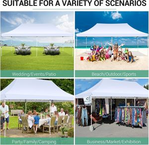 Fácil instalación fiesta Gazebo dosel Gazebos Plegables Gazebo tienda 3x3 Pieghevole Toldos 10x20 - Product Image 5