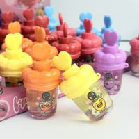 24 pièces/boîtes – Teinte à lèvres longue tenue effet brillant et miroir, non-collante, saveur bonbon, format voyage, ingrédients minéraux et végétaux