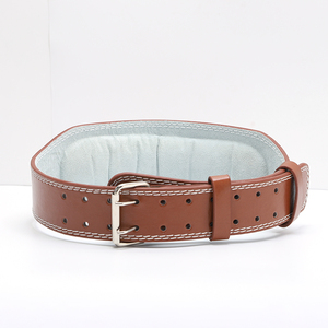 Ceinture de musculation en cuir PVC de haute qualité avec logo personnalisé pour hommes et femmes, idéale pour les squats et les soulevés de terre - Product Image 3