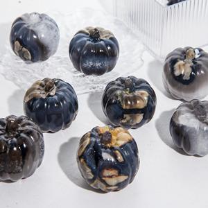 Calabaza de Cristal de Ágata Volcánica Tallada a Mano al por Mayor, Calabaza de Piedra Preciosa, Decoración Otoñal para el Hogar, Regalo Festivo - Product Image 3
